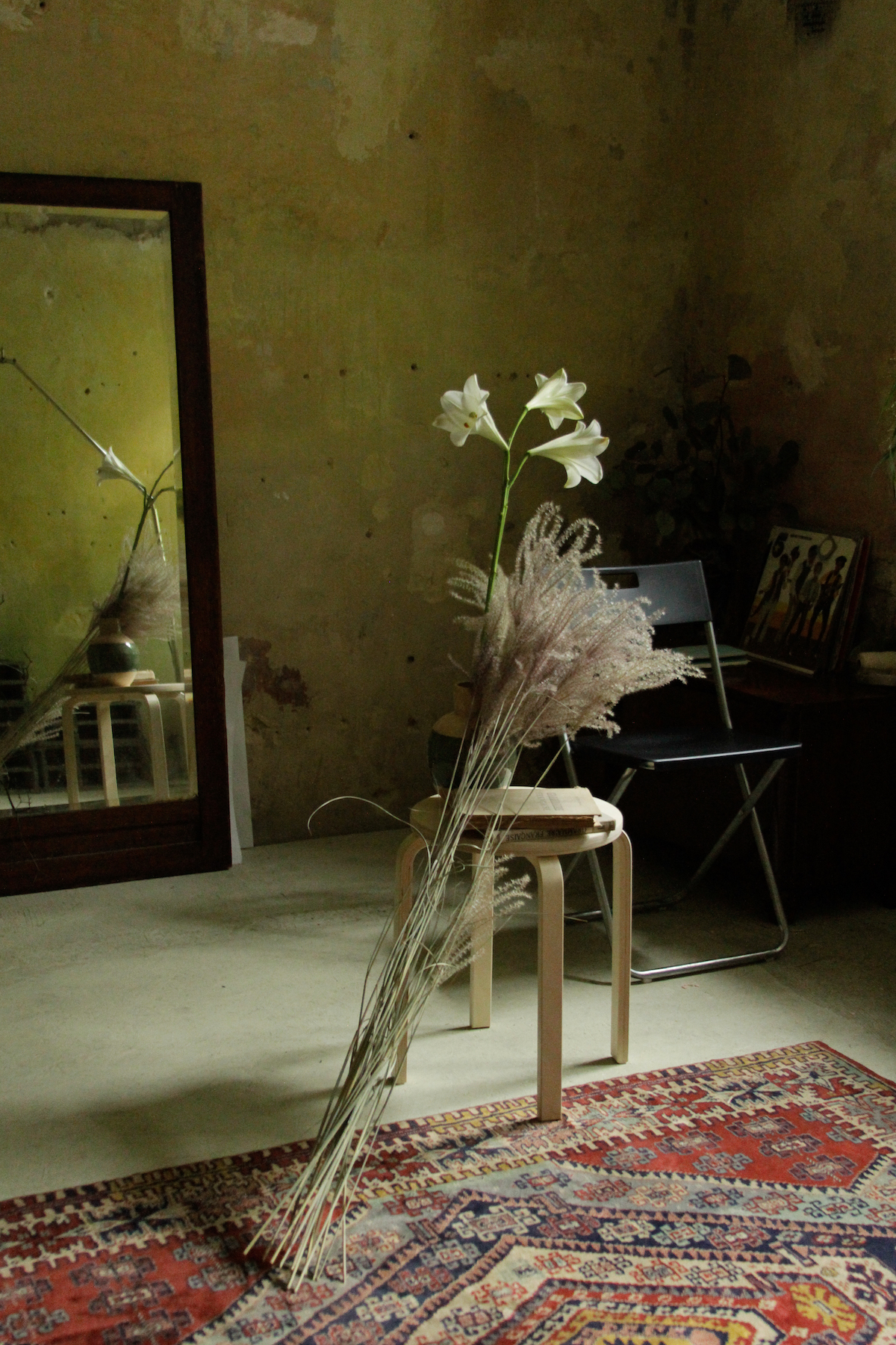 I perceive flowers as a texture