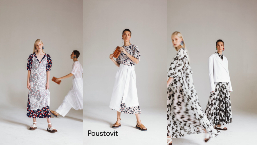 Blooming dresses from Ukrainian designers